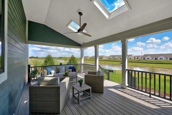 Covered Patio Installation in Tallmadge